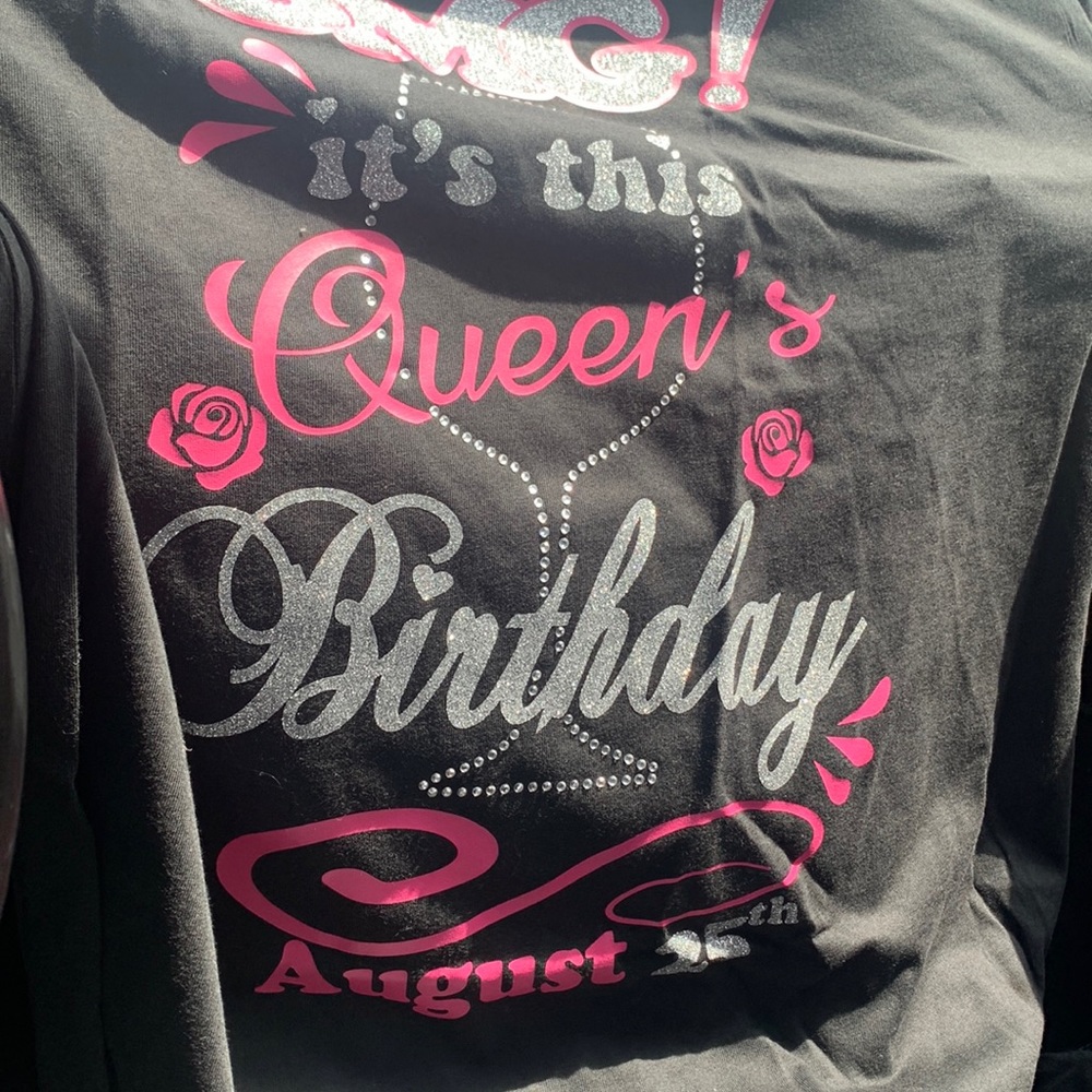 New shirt for birthday
